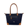 Mel&Co Nylon Canvas Tote With Zipper