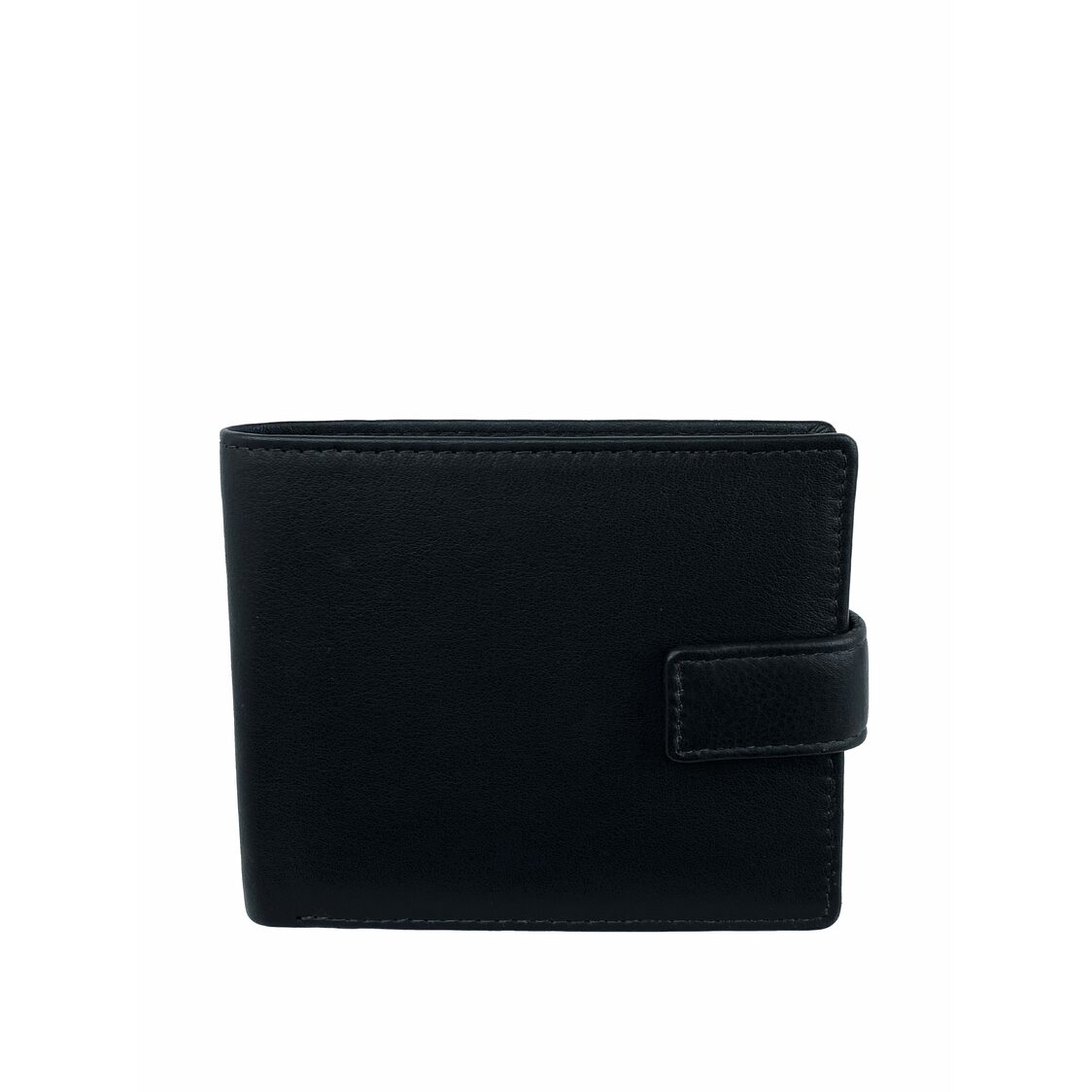 Mel&Co Genuine Leather Bi-Fold With Snap Closure