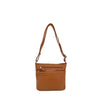 Mel&Co Lychee Embossed Multiple Pockets Sling Bag