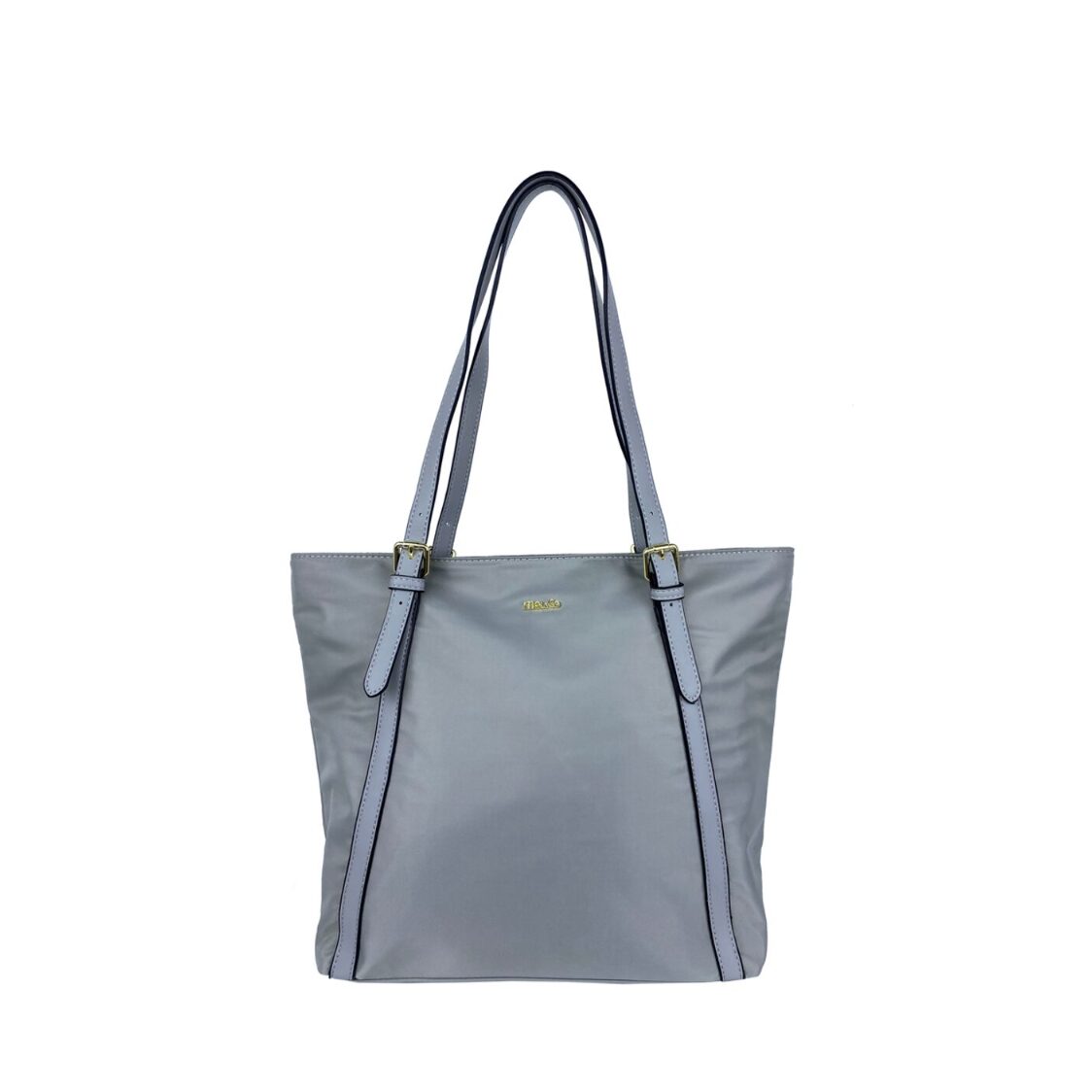 Mel&Co Nylon Double Handle Tote Bag