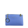 Mel&Co Saffiano-Effect Coin Pouch with Keyring