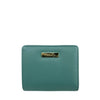 Mel&Co Saffiano Leatherette Snap Wallet With Zip-Around Compartment