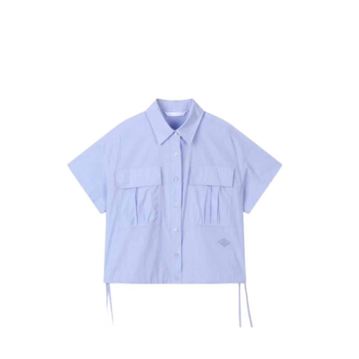 Voice Of Voices Drawstring Pocket Blouse