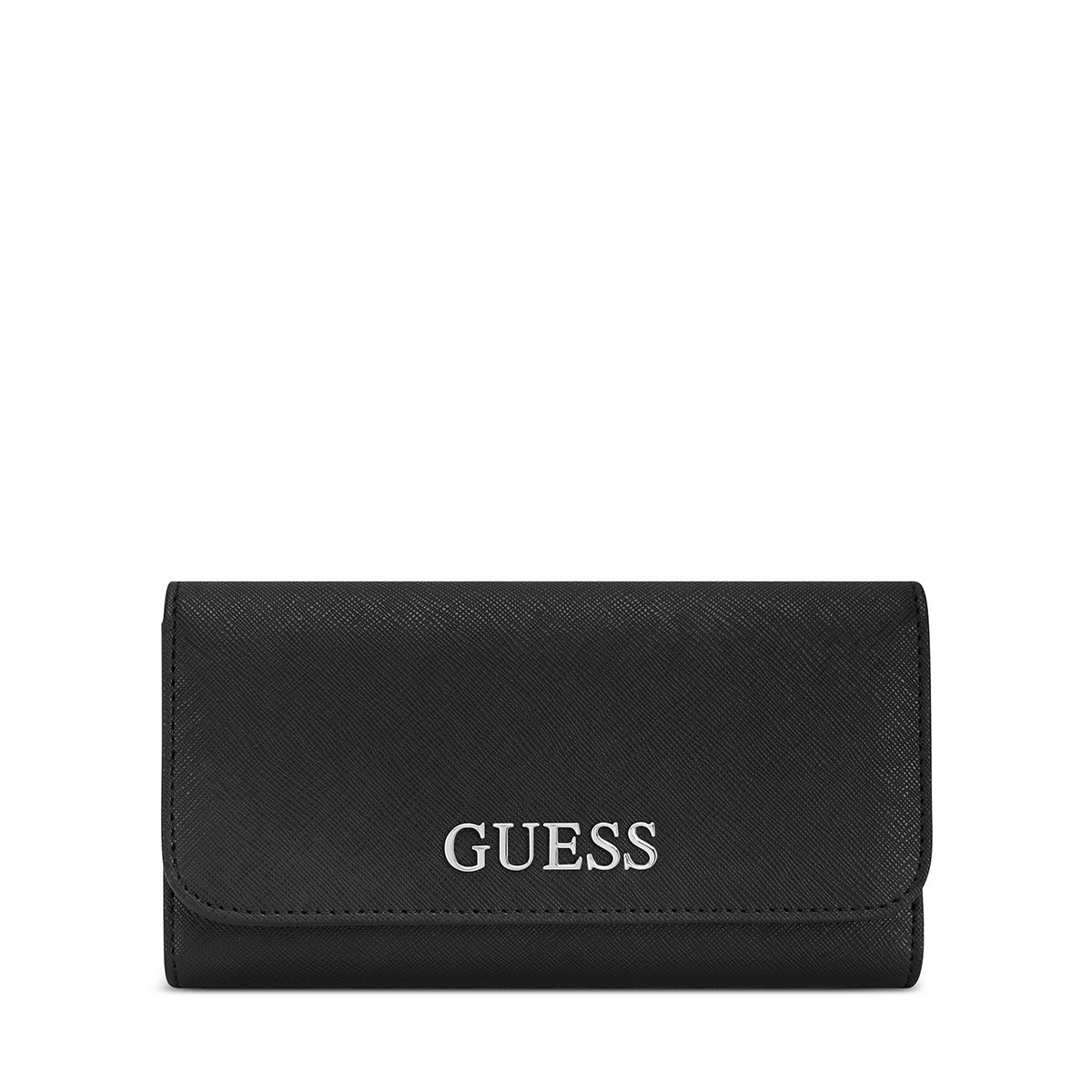 Guess Abbas Slg Slim Clutch - Solid