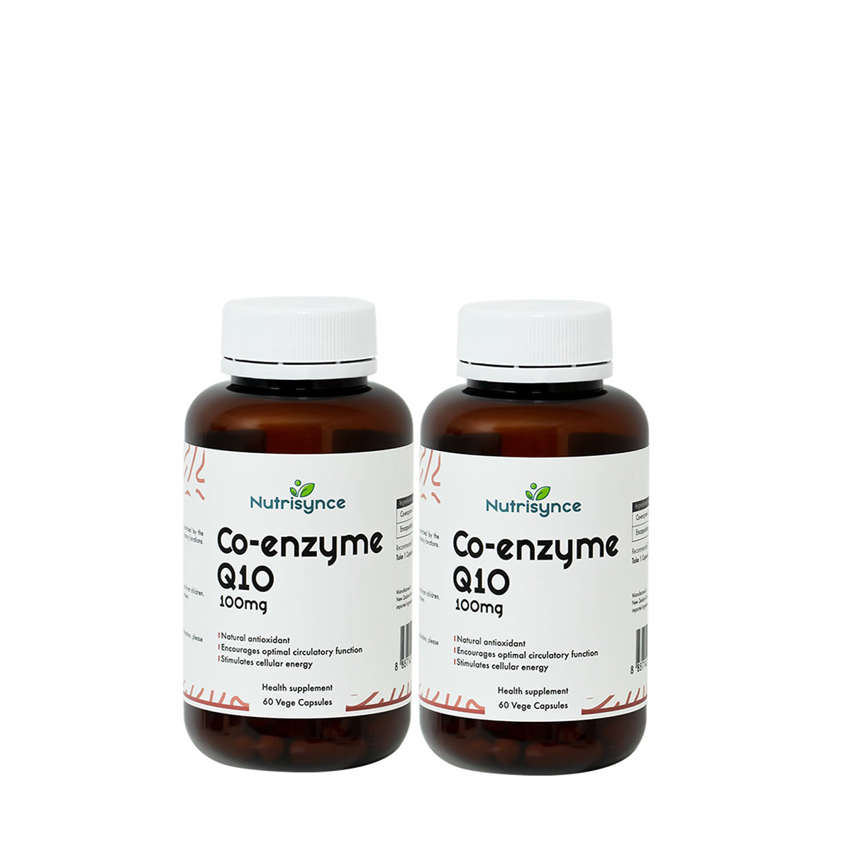 Nutrisynce Co-Q10 (2 Bottles)