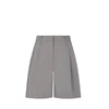 Voice Of Voices Cotton Blend Two Tuck Fleets Shorts
