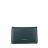 Mel&Co Saffiano-Effect Compact Tri-Fold Wallet