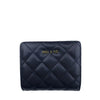 Mel&Co Quilted Bifold Snap Wallet With Zip-Around Compartment