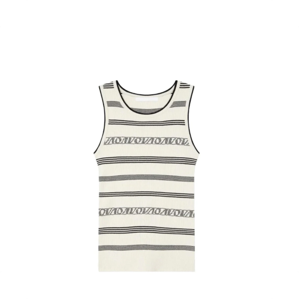 Voice Of Voices Logo Stripe Sleeveless Knit