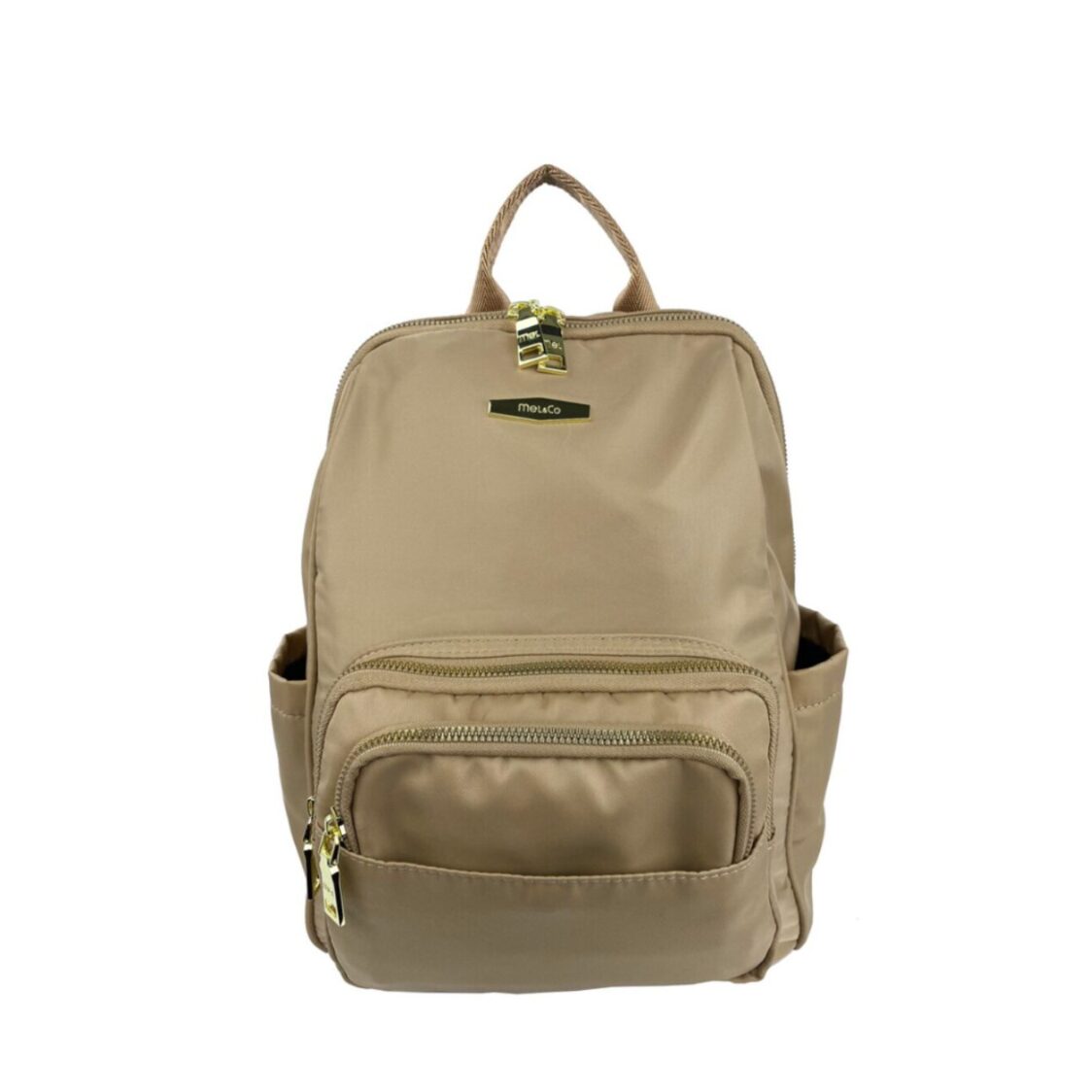 Mel&Co Nylon Angled-Top Backpack