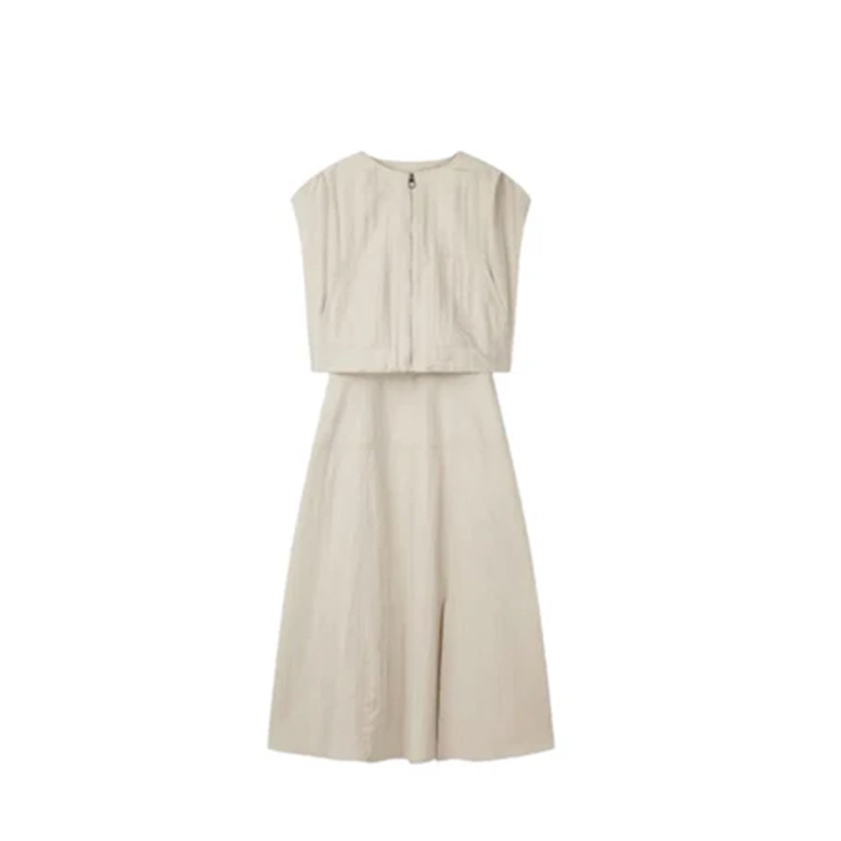 Voice Of Voices Layered Sleeveless Dress Black