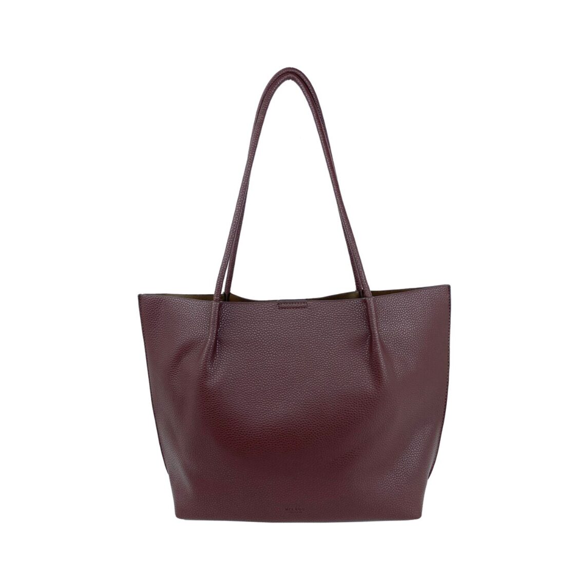Mel&Co Pebbled Sling Bag In Tote