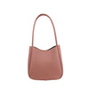 Mel&Co Pebbled Double Handle Shoulder Bag