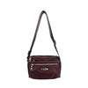 Mel&Co Nylon Double-Zip Sling Bag