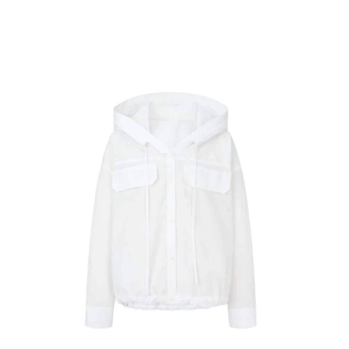Voice Of Voices Fake Pocket Shirts Jumper White