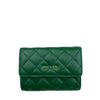 Mel&Co Quilted Half Flap Mid-Size Wallet