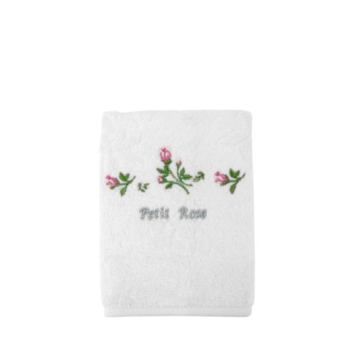 Suzanne Sobelle Petit Rose 100% Combed Cotton Face Towel
