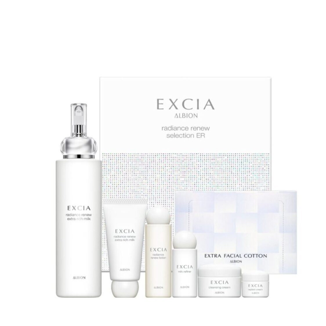 Albion Excia Radiance Renew Selection Rich Plump Radiance Set (Worth $398)