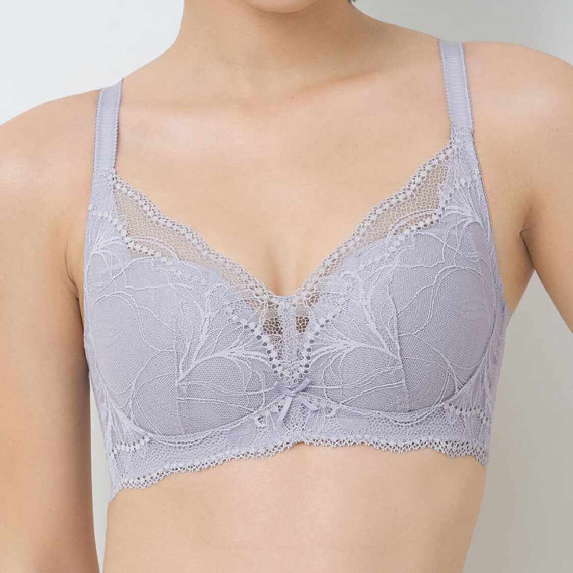 Triumph Sculpt Eclipse Non-Wired Push Up Bra Smoky Lilac