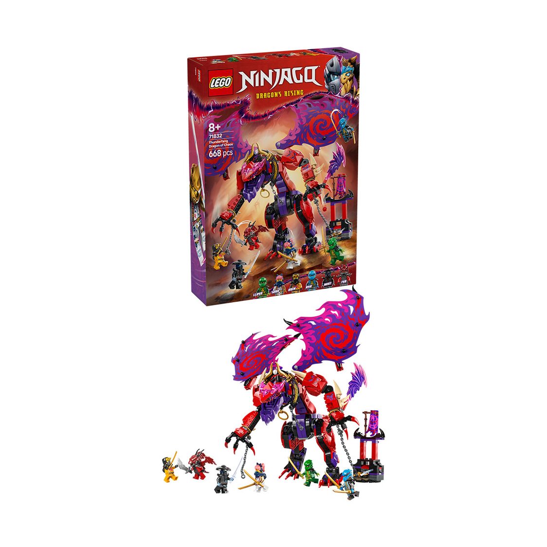 Lego Thunderfang Dragon of Chaos 71832