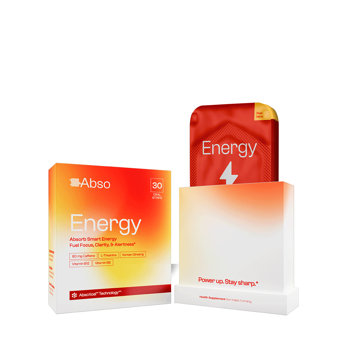 Abso Energy Strips - 30 Strips - Metro Singapore Departmental Store - Celebrating 69 Years in SG