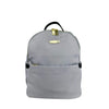 Mel&Co Basic Nylon Round Top Backpack Grey