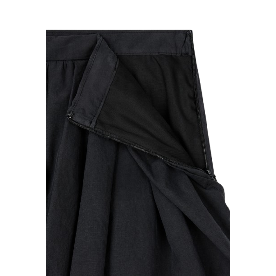 Voice Of Voices Shirring Detail Volume Skirt