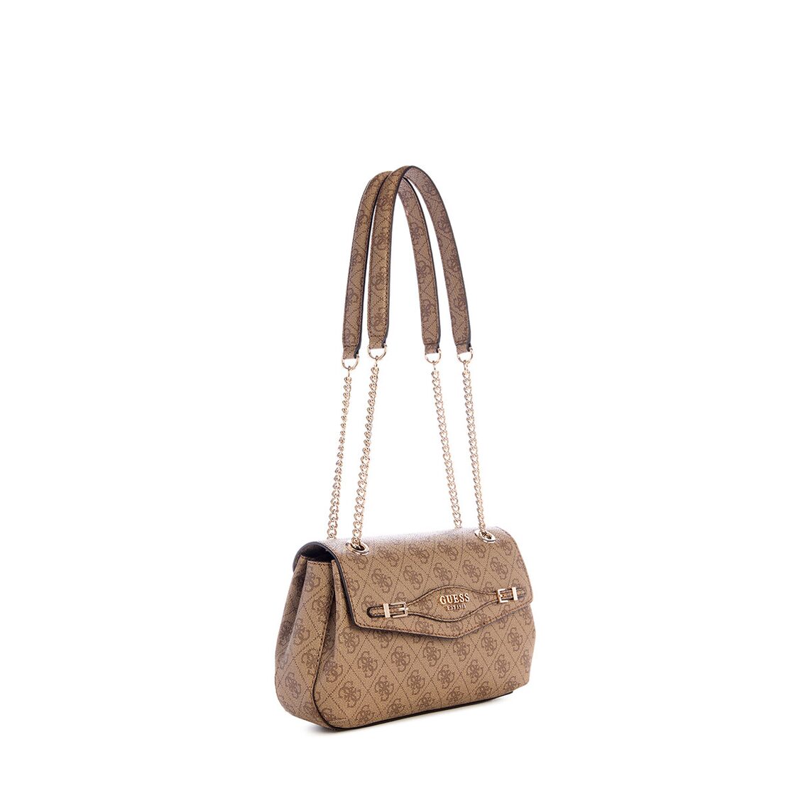 Guess Katya Convertible Xbody Flap - Latte Logo