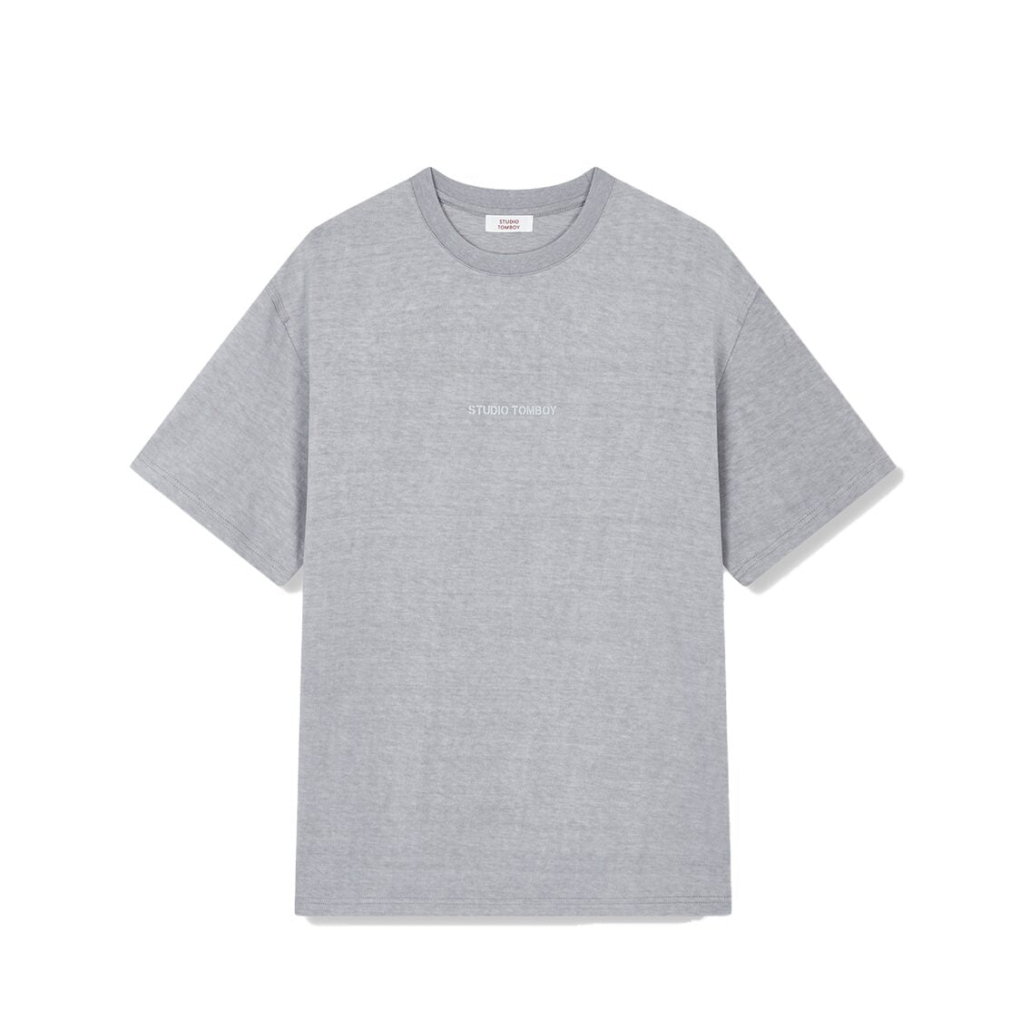Studio Tomboy Chest Logo Pigment T-Shirt