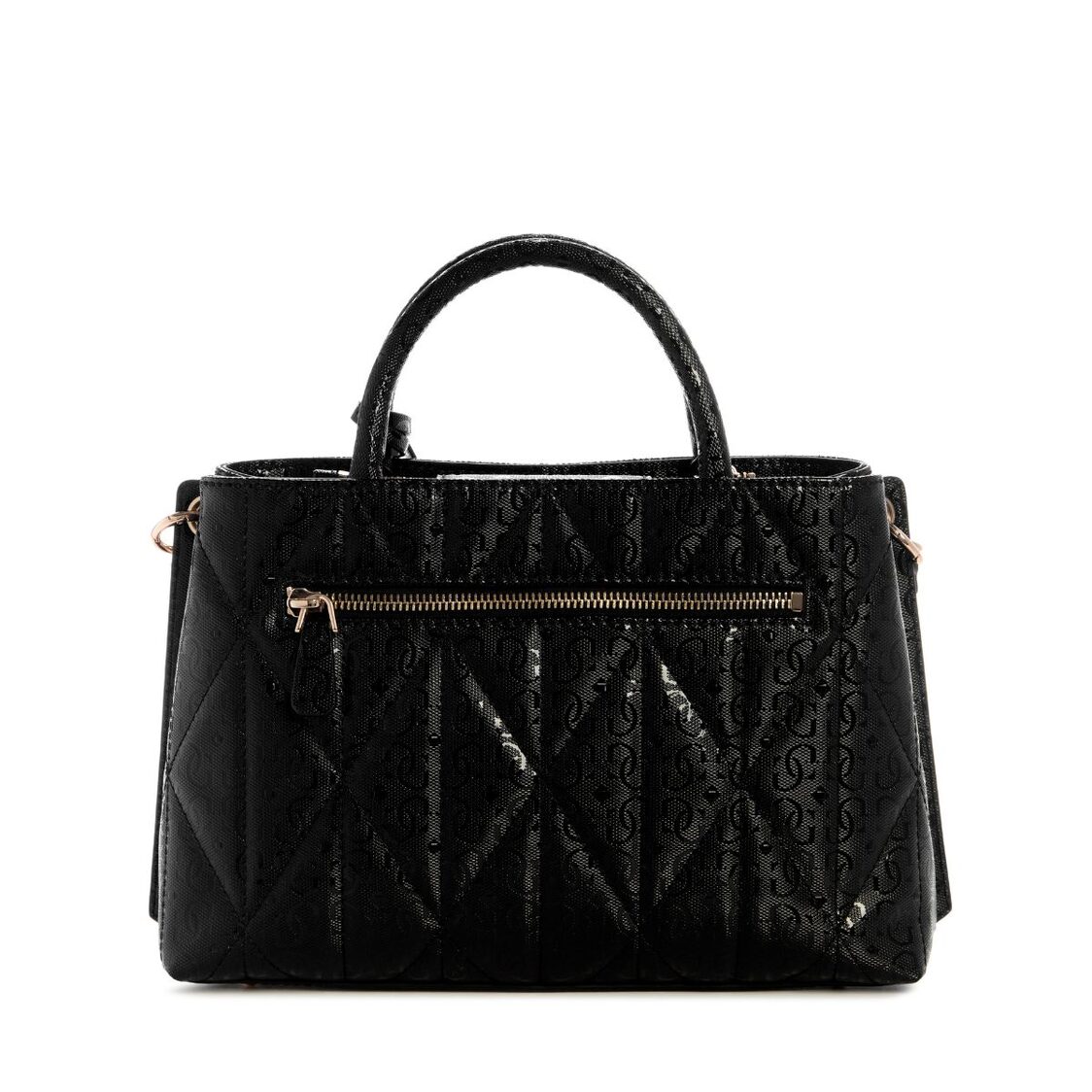 Guess Aldina Girlfriend Satchel - Black