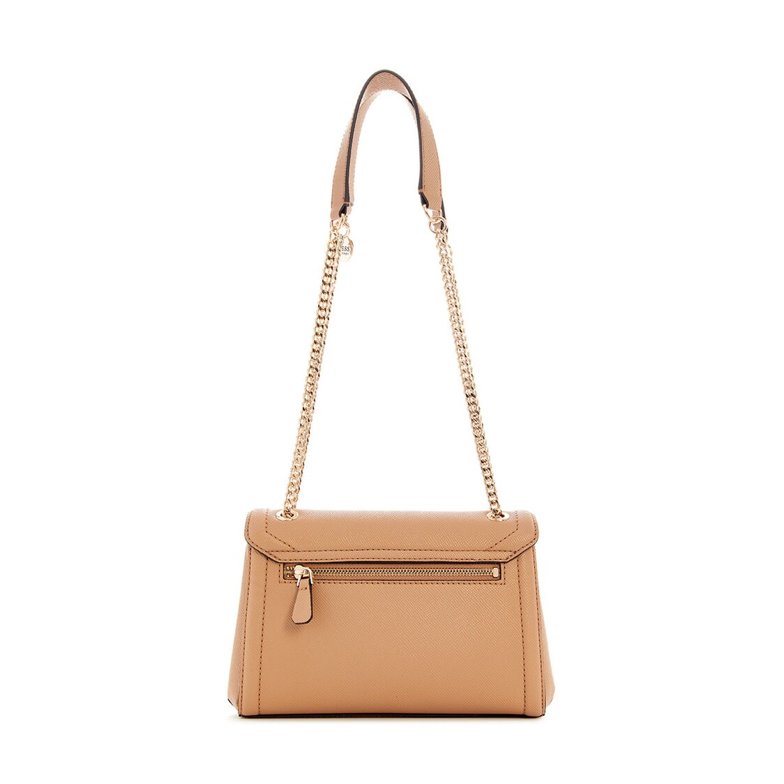 Guess Noelle Convertible Crosbody Flap, Beige
