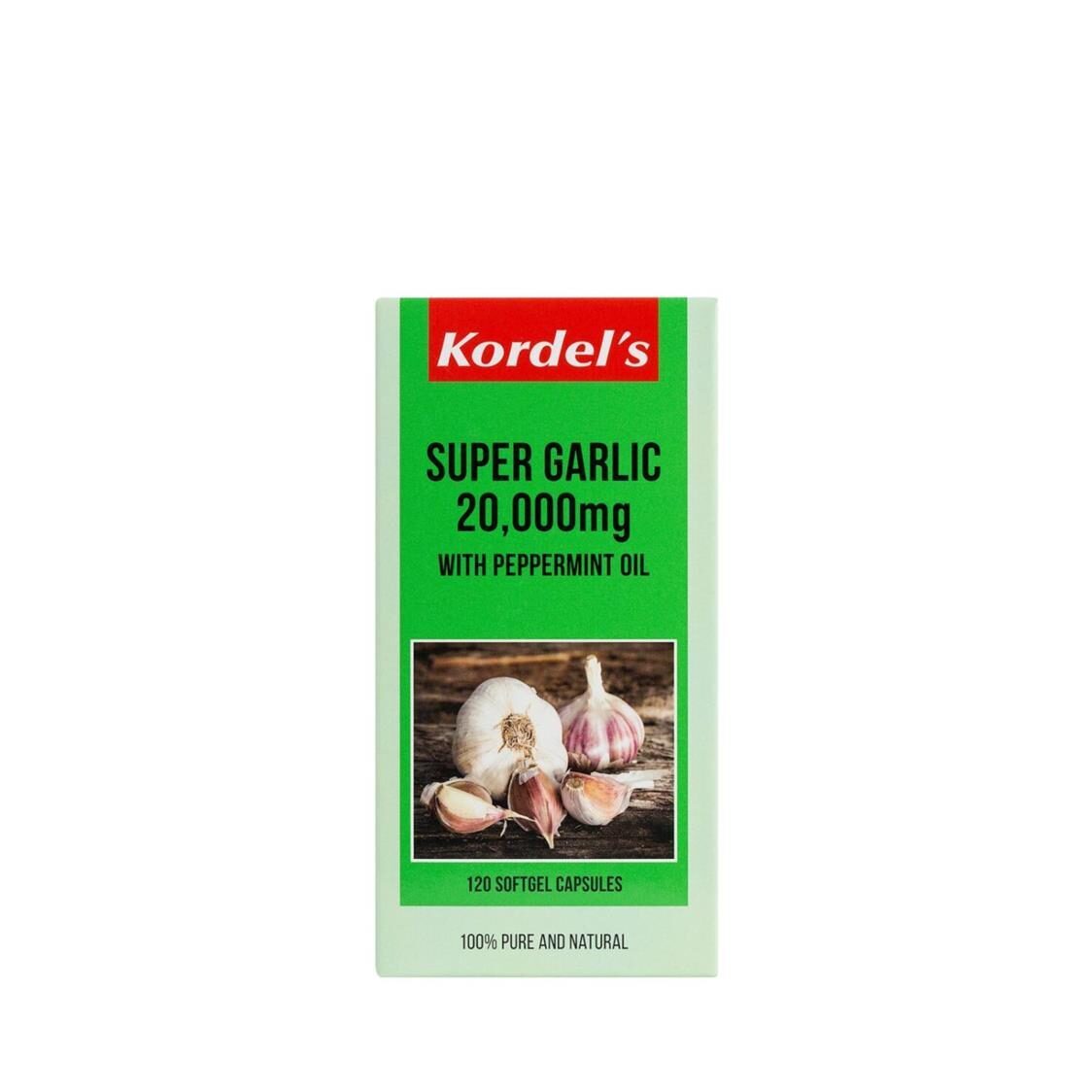 Kordel's Super Garlic 20000mg 120's