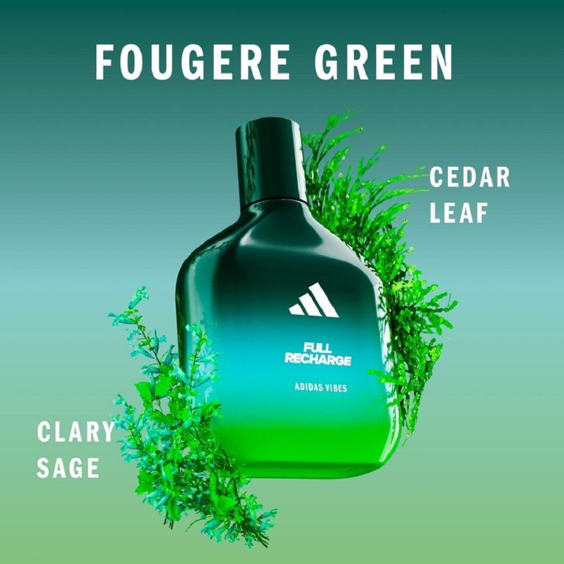 Adidas Vibes Full Recharge Eau de Parfum 100ml - Metro Singapore Departmental Store - Celebrating 69 Years in SG