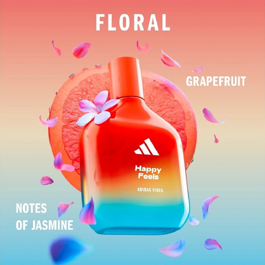 Adidas Vibes Happy Feels Eau de Parfum 100ml - Metro Singapore Departmental Store - Celebrating 69 Years in SG