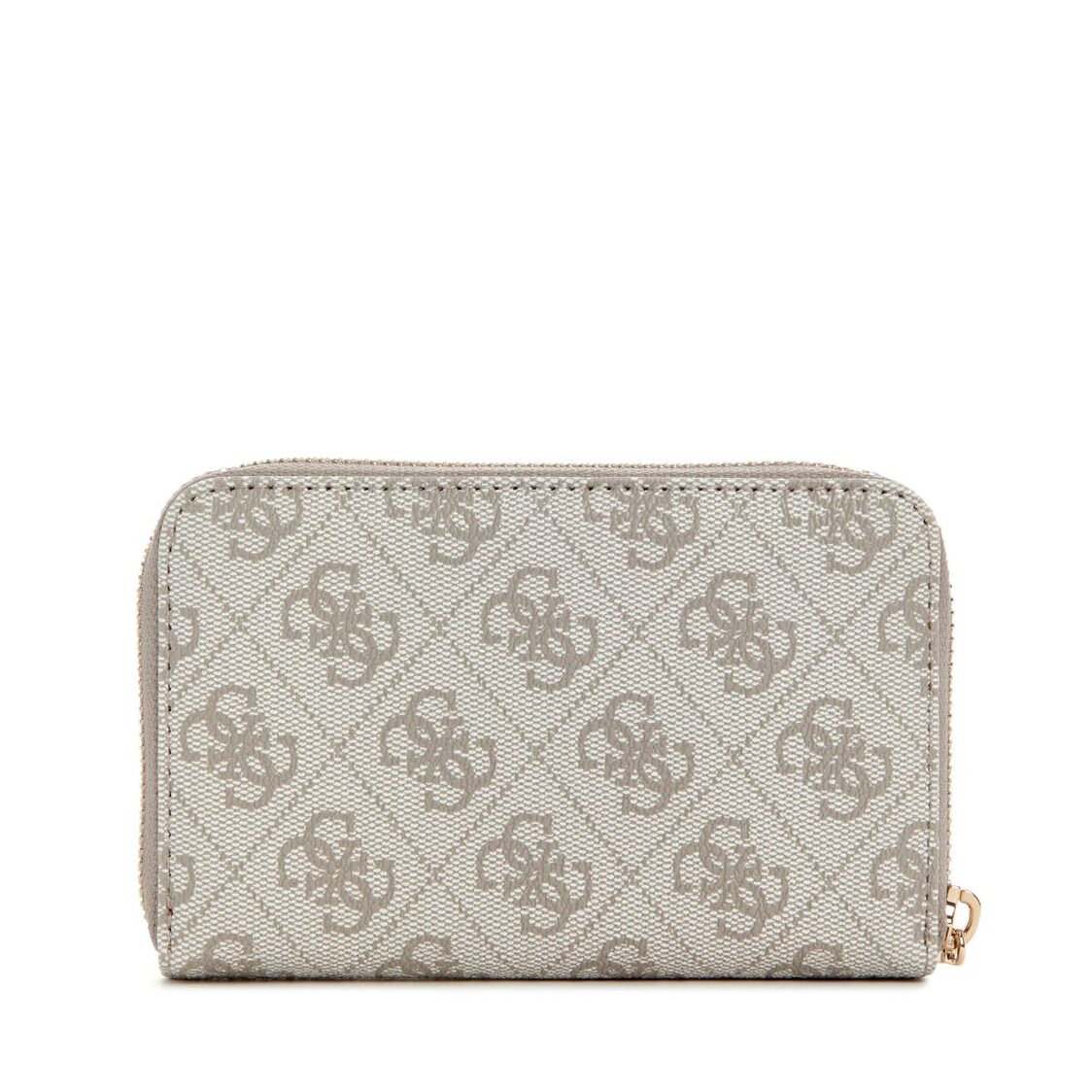 Guess Laurel II Slg Med Zip Around - Dark Taupe Logo