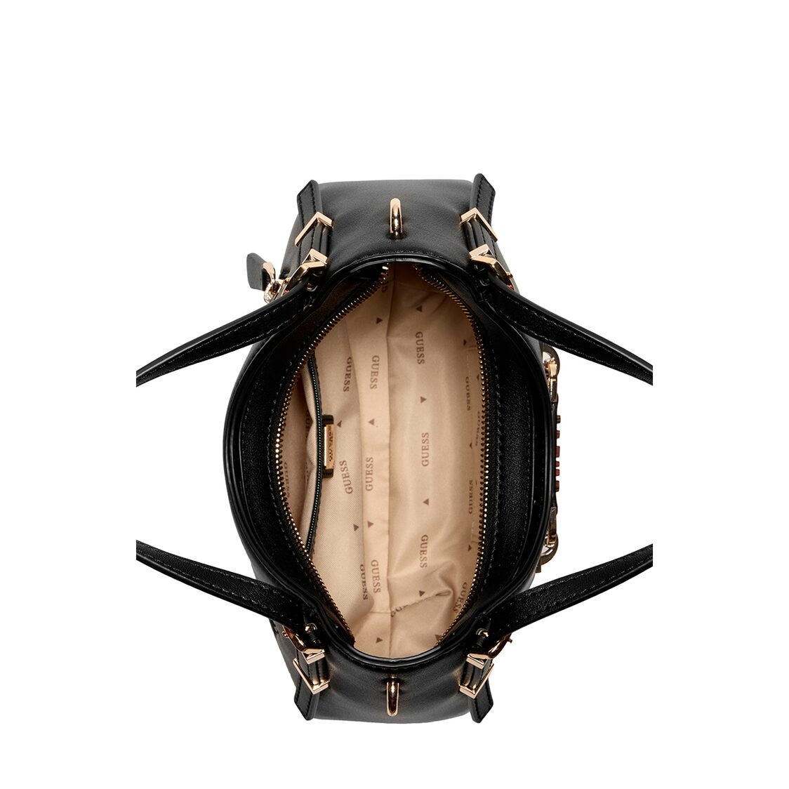 Guess Lefia Small Satchel - Black