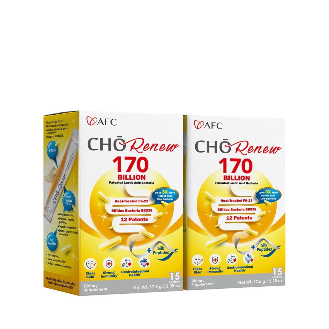 AFC Japan Cho Renew 15 Sachets Twin Packs - Metro Singapore Departmental Store - Celebrating 69 Years in SG