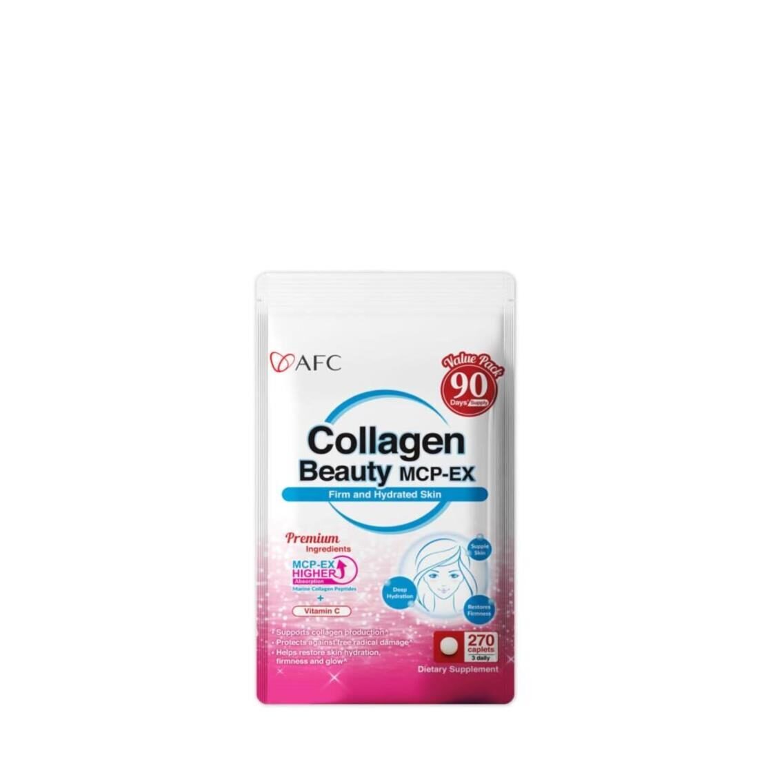 AFC Japan Collagen Beauty MCP - EX 270 Caps - Metro Singapore Departmental Store - Celebrating 69 Years in SG