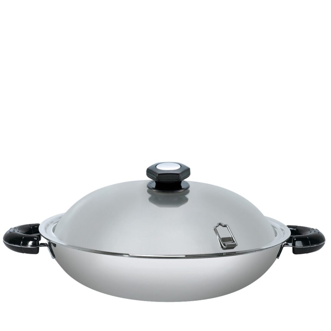La Gourmet Elite 40cm 5-Ply Stainless Steel Wok LGWE028006