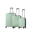 American Flyer Polypropylene 4 Double Wheels Expandable Trolley Case with TSA Lock and Anti-theft Zipper