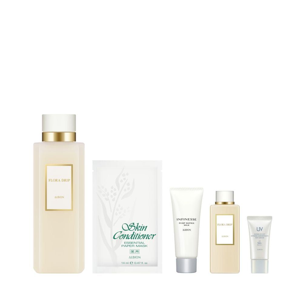ALBION Flora Drip Set (Worth $262) - Metro Singapore Departmental Store - Celebrating 69 Years in SG