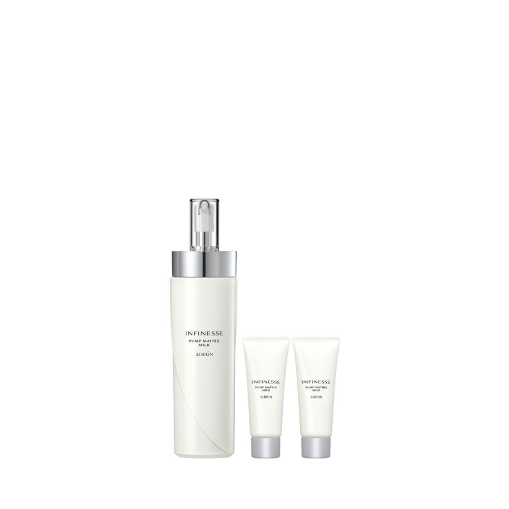 ALBION Infinesse Pump Matrix Milk 200g Set (Worth $186) - Metro Singapore Departmental Store - Celebrating 69 Years in SG