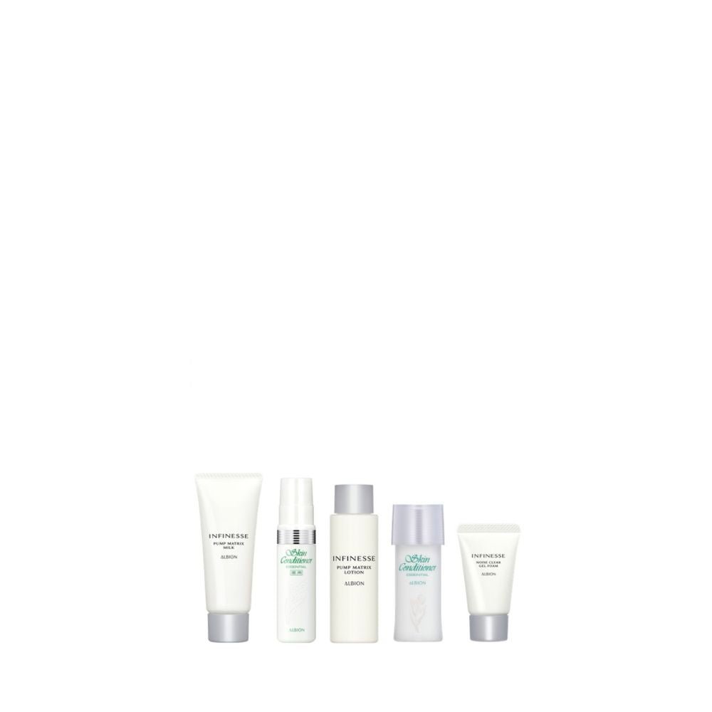ALBION Infinesse Pump Matrix Milk 200g Set (Worth $81) Gifts - Metro Singapore Departmental Store - Celebrating 69 Years in SG