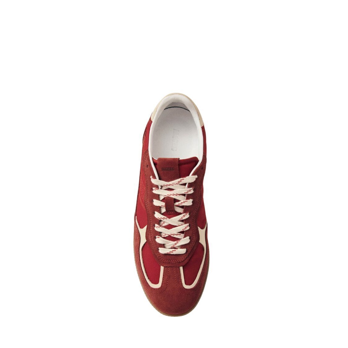 Alohas Tb.490 Rife Sheen Leather Sneakers - Red - Metro Singapore Departmental Store - Celebrating 69 Years in SG