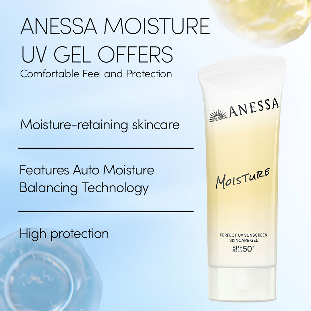 Anessa Perfect UV Sunscreen Skincare Gel 90g - Metro Singapore Departmental Store - Celebrating 69 Years in SG