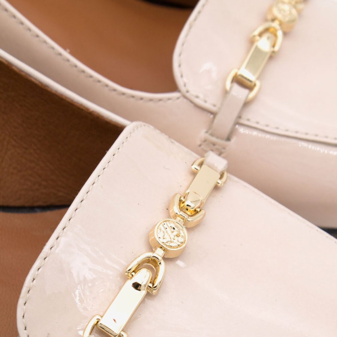 Angel Alarcon Ademuz Leather Loafer 6cm Heel - Off White - Metro Singapore Departmental Store - Celebrating 69 Years in SG
