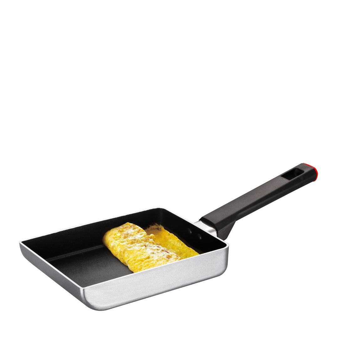 ASD Gusto Red Non - Stick Rectangular Egg Pan 18cm (HP1318 - RD) - Metro Singapore Departmental Store - Celebrating 69 Years in SG