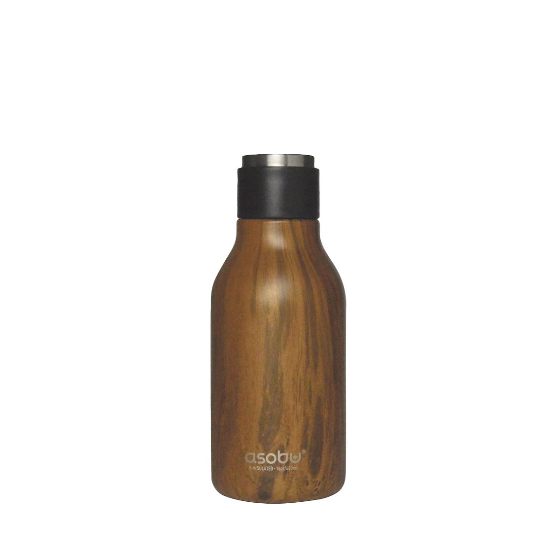 Asobu Urban Water Bottle Wood 460ml - Metro Singapore Departmental Store - Celebrating 69 Years in SG