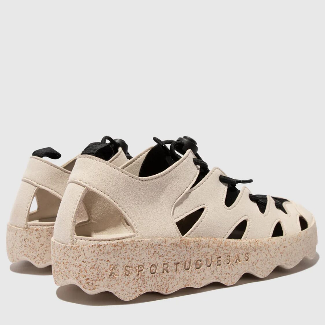 Asportugesas Cure 2 Self Tie Sneakers - Off White - Metro Singapore Departmental Store - Celebrating 69 Years in SG