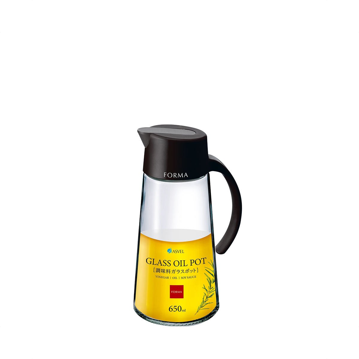 Asvel Glass Oil Bottle 650ml 1172 - Metro Singapore Departmental Store - Celebrating 69 Years in SG